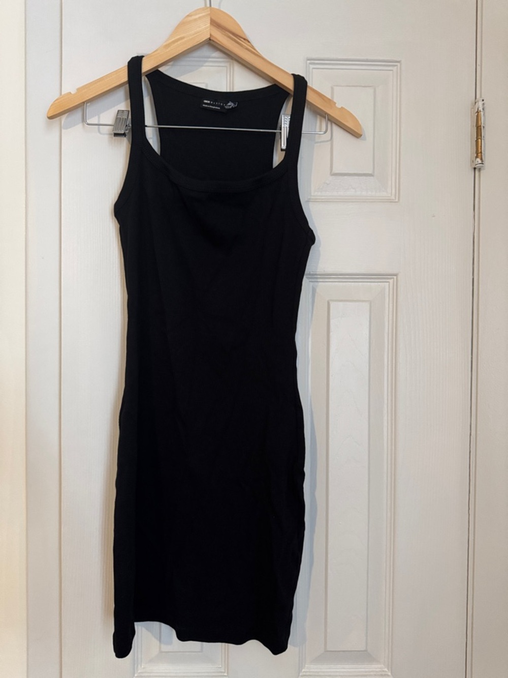 ASOS Black Midi Tank Dress